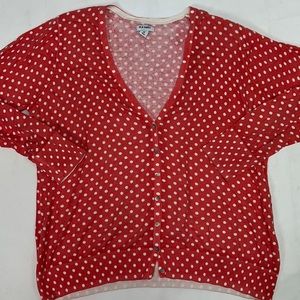 2336 womens old navy red long sleeve